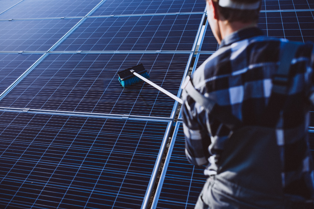 Nettoyage de panneaux solaires à Biscarosse Nettoyage de panneaux solaires à Biscarosse